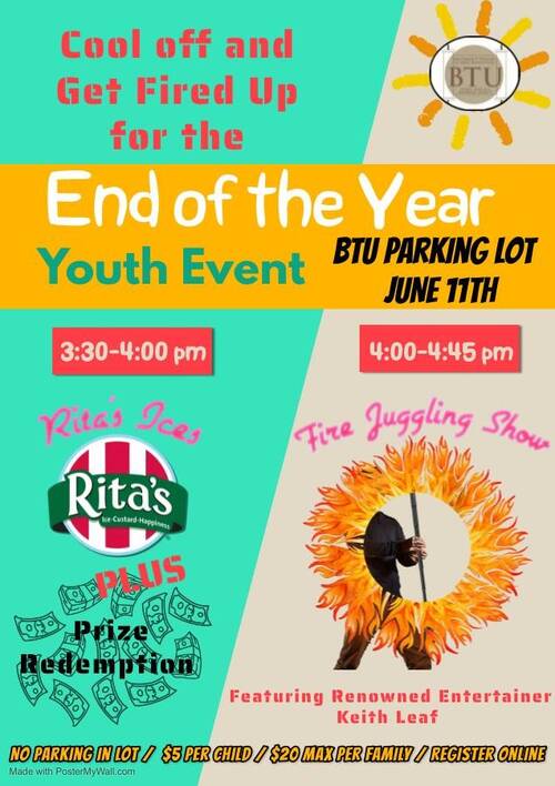 Banner Image for Youth End of Year Event